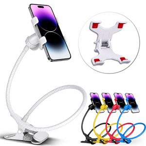 Supporto Flessibile per Telefono con Clip e Collo d'Oca, Rotazione a 360° °   Supporto Girevole per Letto e Scrivania - Product Image 6