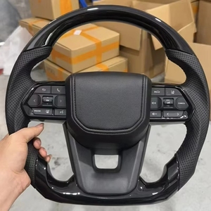 Volante Deportivo de Fibra de Carbono y Cuero para Hilux Land Cruiser GR Previa (<span class=keywords><strong>F122</strong></span>) con Agarre de 40 mm - Product Image 2