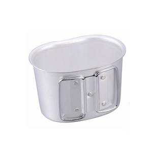 แก้วอลูมิเนียม DFM1104 ขนาด 700 มล. สำหรับตั้งแคมป์และกิจกรรมกลางแจ้ง พร้อมหูจับแบบผีเสื้อ เหมาะสำหรับขวดน้ำพลาสติกขนาด 1 ลิตรแบบอเมริกัน - Product Image 3