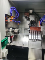 Fonction de fraisage HS-5LE HANSUN sur le tournage et le fraisage de type Gang Outils sous tension Tour CNC de bonne qualité