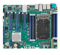 ASMB-817I-00A1 Papan Server ATX Xeon Scalable Generasi ke-5/ke-4 8x DDR5 3x PCIe X16 8x SATA 3 4x USB 3.2 Dual 10GbE IPMI