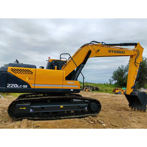 Original Korea Secondhand Hyundai 220LC-9S Excavator in Original <b>Paint</b> Used Hyundai 220lc-9s Crawler Excavator With Low Price - Product Image 1