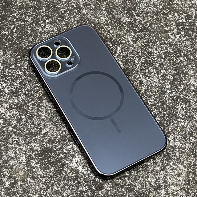 New Electroplated Tpu Frosted Pc Shockproof Magnetic Phone Case for Iphone 16 Pro Max 15 Plus 14 13 With Hd Lens Film Protection