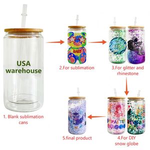 Vaso de Cerveza Sublimable de 12oz en Blanco para Sublimación, Tipo Bola de Nieve, para DIY, desde Almacén de EE. UU. - Product Image 2