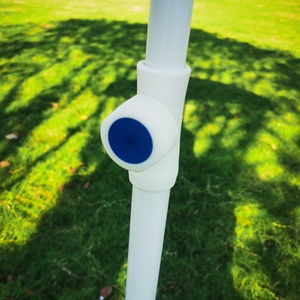 Venta al por mayor de sombrillas coloridas de moda jardín poste de aluminio con rotación sombrilla de playa con borlas - Product Image 5