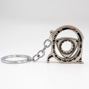 Mazda Rotary <strong>Engine</strong> Keychain Fashionable Metal Pendant Enamel UV Printing Cars Cross-Border Key Ring Featuring Leather Crystal - Product Image 5