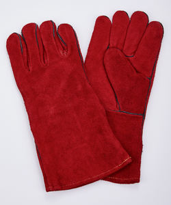 Guantes DE SEGURIDAD DE CUERO Partido de vaca con forro de Kevlar, ignífugos, resistentes al calor, protectores de trabajo, impermeables, guantes de soldadura de trabajo - Product Image 4
