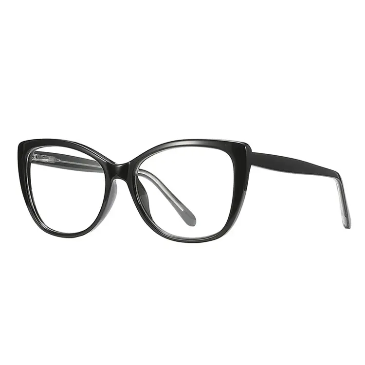 Simple Style Retail Fashion Thick Tr Cat Eye Optical Frames for Men Woman