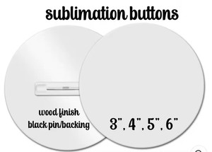 Badge Personalizzati in MDF Rotondi da 3/4/5/6 Pollici per Sublimazione, Targhette Identificative per Camerieri <span class=keywords><strong>con</strong></span> <span class=keywords><strong>Cornice</strong></span> per Foto - Product Image 2