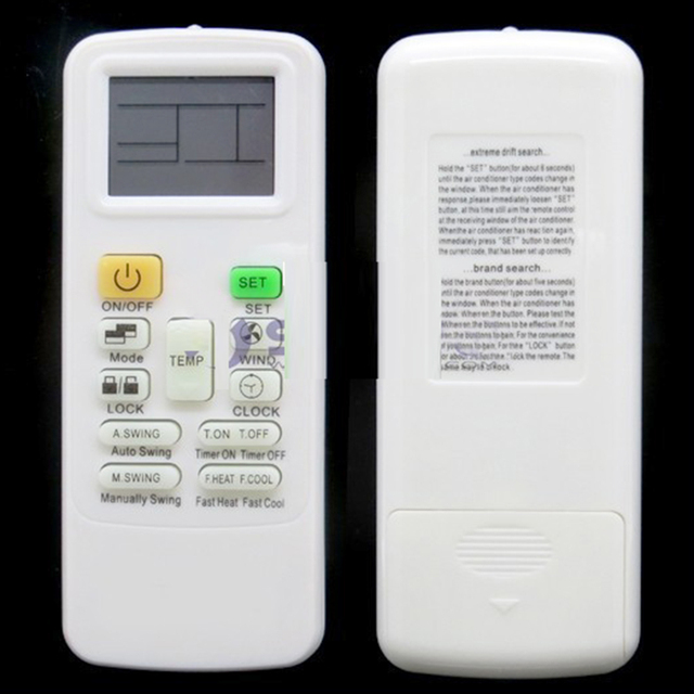 Universal Air Conditioner Remote Control Customize Code IR Remote Control