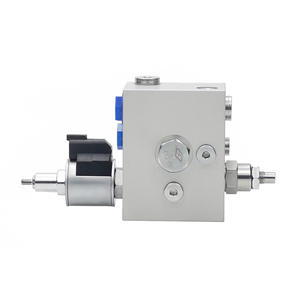 Vanne de distribution de flux synchronisée à blocage hydraulique personnalisable, variété de vannes hydrauliques - Product Image 2