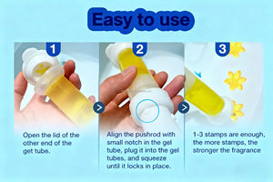 Ambientador Desechable Ecológico de Larga Duración, Limpiador de Baño, Desodorante Purificador Sostenible con Aroma a Lavanda para Inodoro - Product Image 4