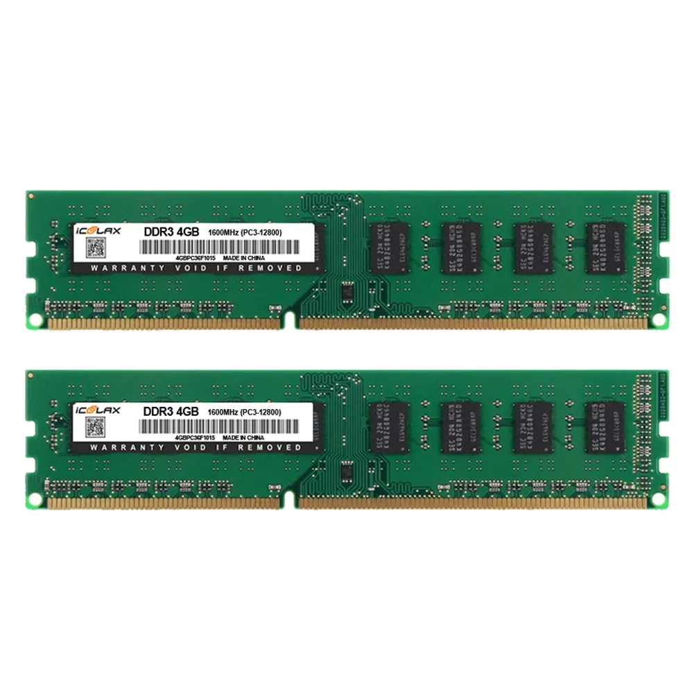 ชิป icoolax RAM Ddr3คอมพิวเตอร์ OEM ความจุ2GB 4GB 8GB 1066MHZ 1333MHz 1600MHz เดสก์ท็อป Ddr3แรม3 GB เดสก์ท็อป8GB