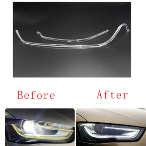 Plaque de guidage de lumière pour feux de jour DRL, tube lumineux pour <span class=keywords><strong>Audi</strong></span> A4L <span class=keywords><strong>A4</strong></span> B8 2012-2015 - Product Image 3