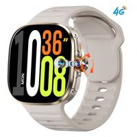 Reloj Inteligente M99 con Pantalla AMOLED de 2.16 Pulgadas, 4G, Tarjeta SIM, Videollamadas, 1100 mAh, 3+32 GB, Versión Global, Monitor de Salud, para Hombre y Mujer
