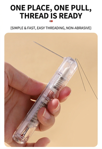 Herramienta 2 <span class=keywords><strong>en</strong></span> 1 para Enhebrar Agujas y Desgarrar Costuras, Desgarrador de Costuras Doméstico para Ropa, Costura a Mano y Manualidades DIY - Product Image 6