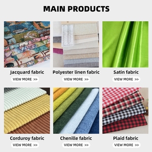 Tela de Tapicería Tejida con Aspecto de Lino, 100% Poliéster, Transpirable, para Sofás, Cajas de Almacenamiento, Camas para Mascotas, Fundas de Cojines, Bolsas y Equipaje - Product Image 5