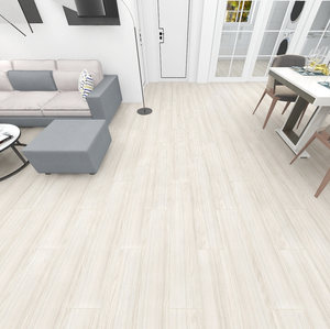 Carreaux de sol en porcelaine rustiques effet <span class=keywords><strong>bois</strong></span> moderne 200x1000, <span class=keywords><strong>blanc</strong></span> crème, toucher naturel, surface mate, antidérapants, isolation thermique, pour intérieur - Product Image 6