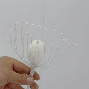 Hecho a mano, venta al por mayor, papel crepé, flor gigante, centro, peonía, multicolor, flor DIY, piezas de flores artificiales para decoración de boda - Product Image 3