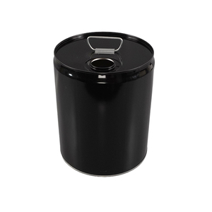 Bidon rond en tôle de 18 L, seau de 18 litres, baril, fût <span class=keywords><strong>avec</strong></span> <span class=keywords><strong>bec</strong></span> <span class=keywords><strong>verseur</strong></span> et couvercle pour aérosol, pour usage chimique - Product Image 2