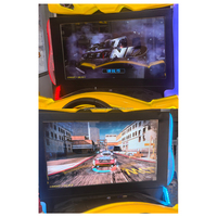 Xiaomixing Nouveau simulateur de course d'arcade à monnayeur pour deux joueurs, construction en métal et plastique, 110/220V, garantie 1 an