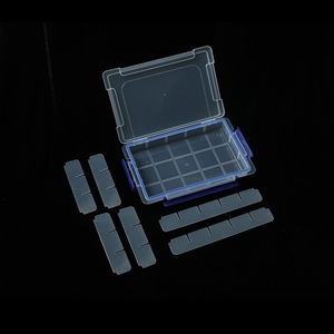 Transparent Plastic Storage Box 15 Compartments With Lid For Jewelry Toy Nail Art Organizing Rectangle Shape - Product Image 4
