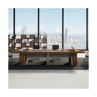 Table de réunion de nouvelle conception table de conférence en bois durable moderne avec un prix favorable