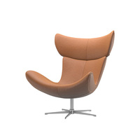 Fauteuils de massage de luxe en cuir PU pour salon confortables avec pieds en métal pour la détente et les loisirs-Tissu large