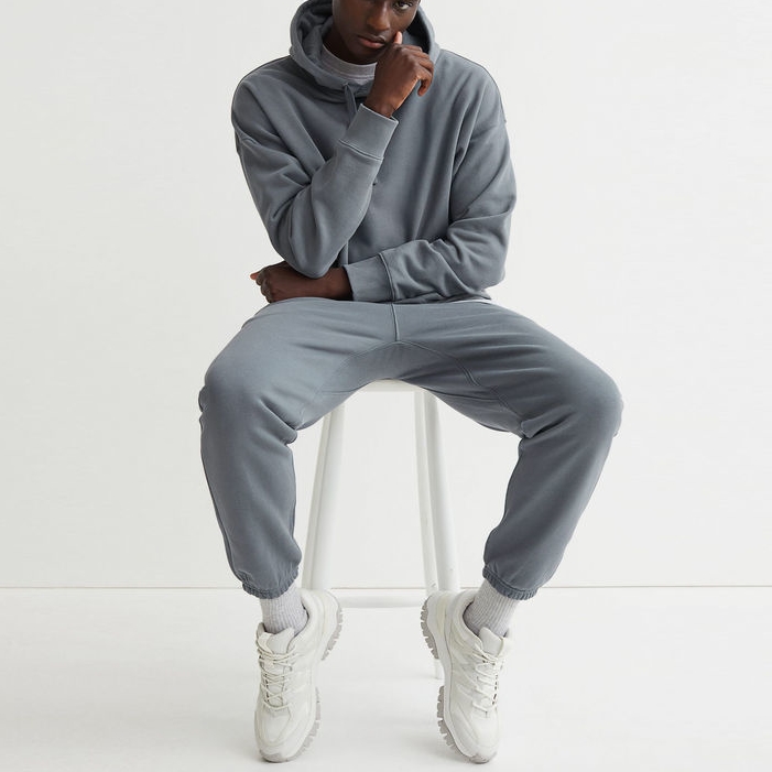 【WOOALONG】 上下セット ★ Hoody & Wide Pants Set Up ★ Wholesale Wide Leg Jogger Hoodie and Pants Set - Unisex