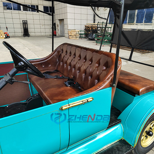 Autobús Turístico Eléctrico Clásico Vintage, Carrocería Retro de Tamaño Completo, Autos Baratos en Venta, Batería de Plomo-Ácido, 4-6 Asientos, 60 km/h - Product Image 6