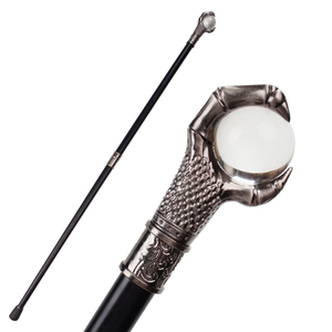 Bastón Decorativo con Forma de Garra de Dragón y Bola de Cristal, Accesorio Vintage para Disfraces de Cosplay, para Fiestas y Colección - Product Image 1