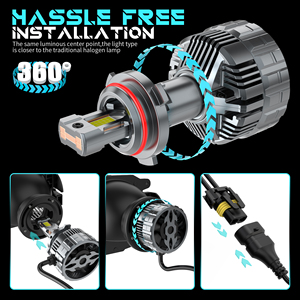 Đèn pha LED ô tô 360W 40000LM 9005 9006, công suất cao, tầm xa 1000m+, tuổi thọ 50000 giờ - Product Image 6