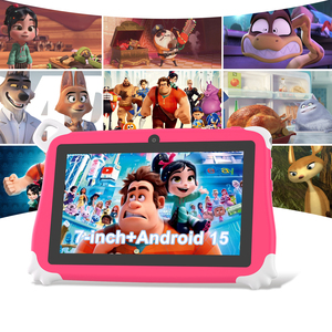 C Idea Nueva Tablet PC para Niños de 7 Pulgadas, 8GB RAM, 256GB ROM, Android 16, Wi-Fi, Resistente a Caídas, Uso Educativo (Rosa) - Product Image 3