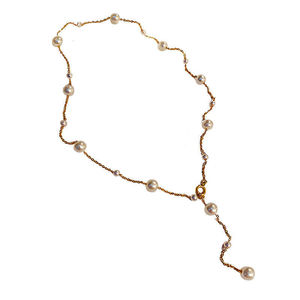 <span class=keywords><strong>Collier</strong></span> simple coréen à pampilles, <span class=keywords><strong>collier</strong></span> en acier inoxydable, bijoux élégants, <span class=keywords><strong>collier</strong></span> de perles étoiles pour femmes et filles - Product Image 6