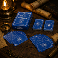 Cartes de jeu personnalisées imprimées avec questions et réponses pour divertissement familial, éducation et divertissement pour adultes