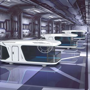 Maisons modulaires préfabriquées à double capsule spatiale 2025 en Australie, 20 pieds et 40 pieds, maison détachable à vendre - Product Image 1
