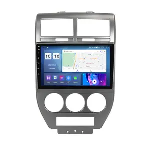 MEKEDE Android 11 8 + 128G автомобильное радио для Dodge caliber 2007-2014 Jeep Compass MK 2006-2010 ADAS DVR 360 камера цанговый вентилятор автомобильный gps