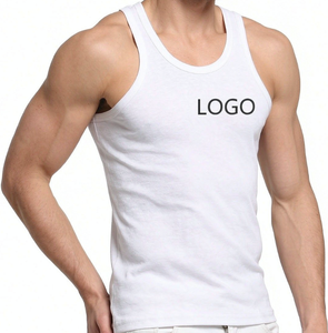 Camisetas sin Mangas Personalizadas para Hombre, Camiseta Deportiva Ligera de Secado Rápido, Camiseta Deportiva Negra para Gimnasio, Correr, Entrenamiento, Camiseta sin Mangas OEM - Product Image 1