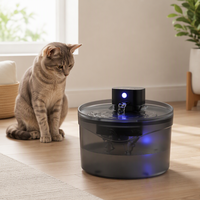 Induktiver Großvolumiger Gefilterter Zirkulierender Kabelloser Intelligenter Hunde-Wasserspender Abnehmbar und Automatisch