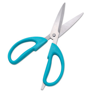 <b>Kitchen</b> <b>Scissor</b> Stainless Steel Light Blue Straight Head Home Use Bulk Specification - Product Image 3