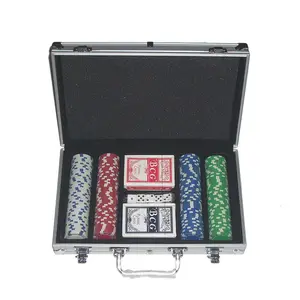 Grosir Set Kotak Poker Kotak Aluminium Portabel Profesional