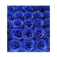 Vente chaude 30 pièces/boîte coloré fleur artificielle paillettes fleurs perpétuelles têtes de Rose fête de mariage boîte-cadeau décoration