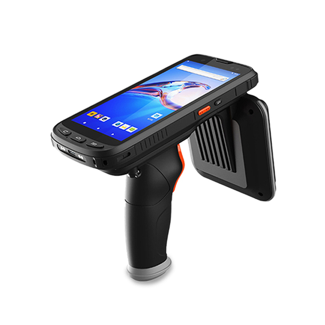 915MHz Long Range RFID Handheld PDA UHF Reader Android 10.0 OS UHF Scanner