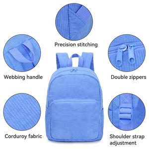 <span class=keywords><strong>Sac</strong></span> à <span class=keywords><strong>dos</strong></span> personnalisé pour étudiants, <span class=keywords><strong>sac</strong></span> à <span class=keywords><strong>dos</strong></span> en velours côtelé léger, <span class=keywords><strong>sac</strong></span> à <span class=keywords><strong>dos</strong></span> mignon pour garçons et filles, <span class=keywords><strong>sac</strong></span> à <span class=keywords><strong>dos</strong></span> scolaire - Product Image 4