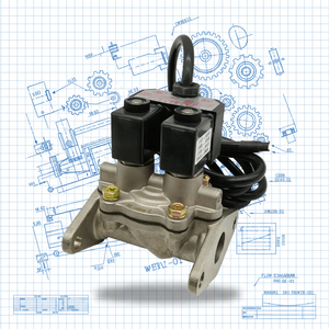 Válvula Reguladora Eléctrica OEM con Estructura de Control y Brida, Personalizable, con 1 Año de Garantía, para Medios Oleosos, Tamaño de Puerto de 20 mm - Product Image 1