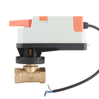 Vannes à boisseau sphérique en laiton et en plastique personnalisables avec actionneur électrique de commande de moteur à courant alternatif Support OEM pour vannes de commande de média d'eau