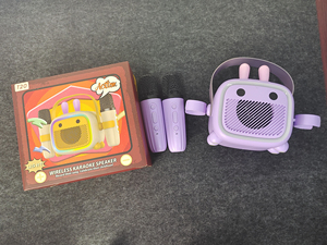 El <span class=keywords><strong>Mejor</strong></span> Altavoz de <span class=keywords><strong>Karaoke</strong></span> Portátil para Niños, 5W Inalámbrico Mini con LED RGB y Conexión USB, <span class=keywords><strong>Micrófono</strong></span> Inalámbrico - Product Image 5