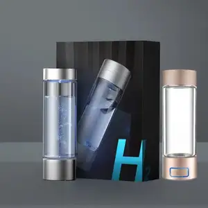 2000PPB New Product Multifunction High Concentration Hydrogen Absorption Hydrogen Water Bottle Maker 400 Ml Water Bottle