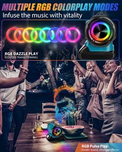 <span class=keywords><strong>Altavoz</strong></span> Portátil Inalámbrico LXT de 18V con LED RGB Pequeño para <span class=keywords><strong>Makita</strong></span> Sitio de Construcción Fiesta en Casa <span class=keywords><strong>Altavoz</strong></span> Batería no Incluida - Product Image 4