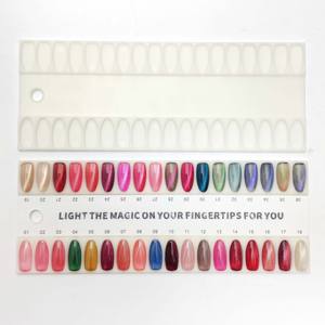 Nouvel Échantillonnier Intégré de 36 Couleurs pour <span class=keywords><strong>Manucure</strong></span>, Carte de Présentation Professionnelle Spéciale pour Salon d'Onglerie avec Faux Ongles - Product Image 4